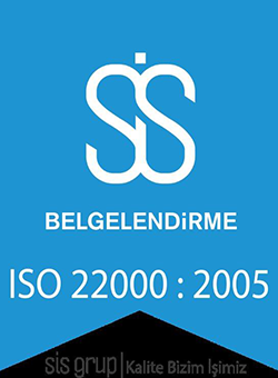 ISO 22000: 2005 / HACCP GIDA GÜVENLİĞİ YÖNETİM SİSTEMİ